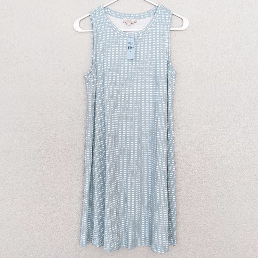NWT LOFT Sleeveless Summer Tank Swing Dress
